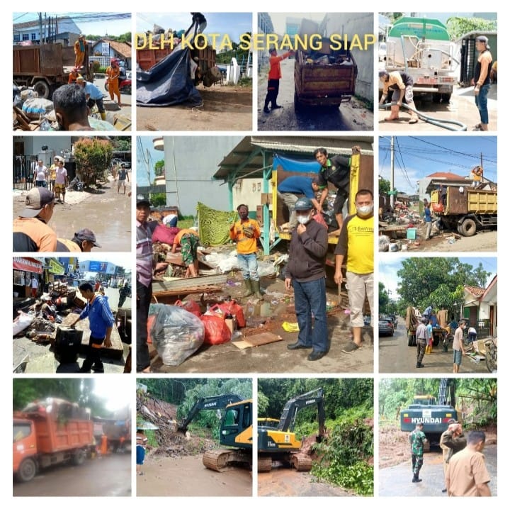 Pengangkutan Sampah Pasca Banjir