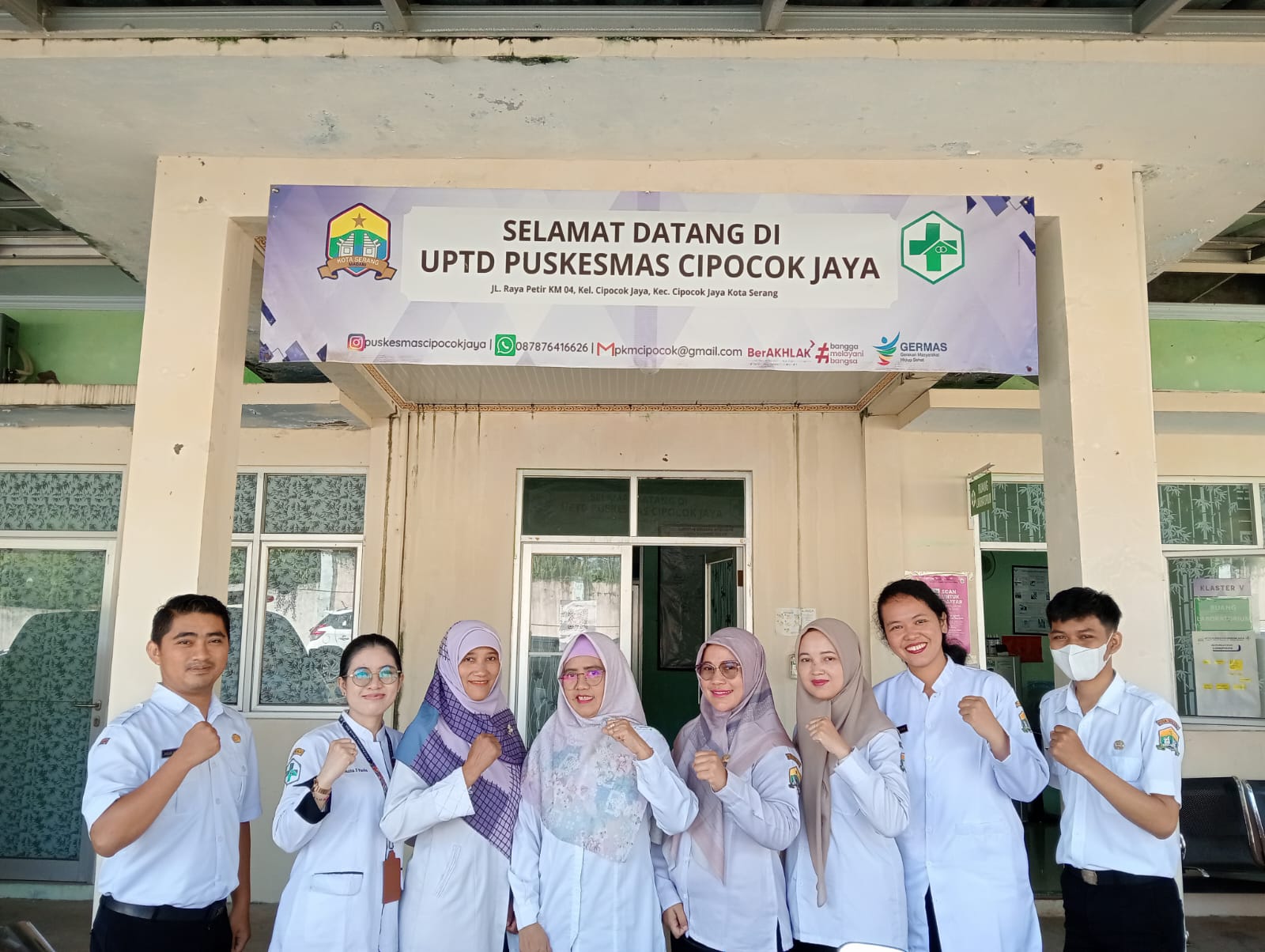 Dinas Lingkungan Hidup Kota Serang Lakukan Pembinaan dan Pemantauan Dampak Lingkungan di UPTD Puskesmas Cipocok Jaya