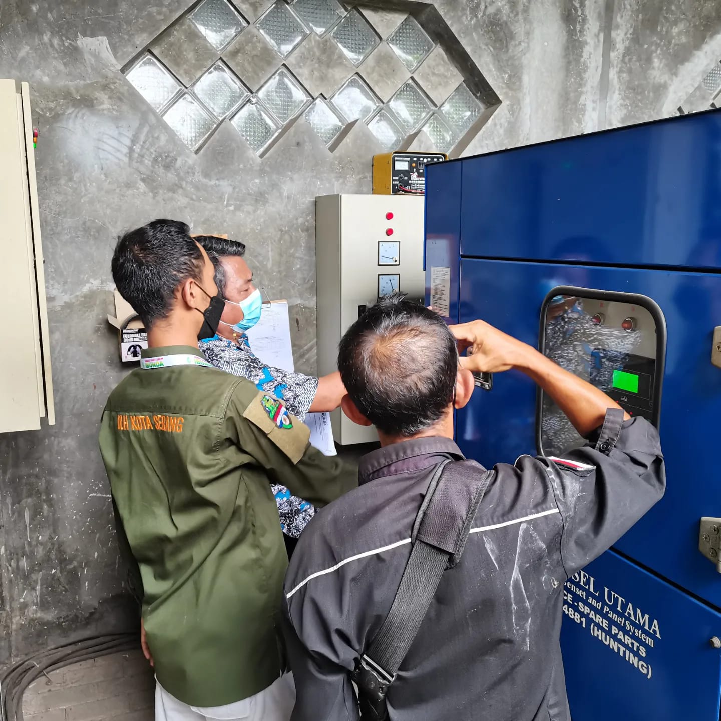 DLH Kota Serang melakukan pengawasan terkait pengelolaan limbah di RS. Ibunda Kaujon