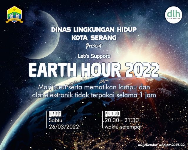 Ayo Dukung EARTH HOUR 2022