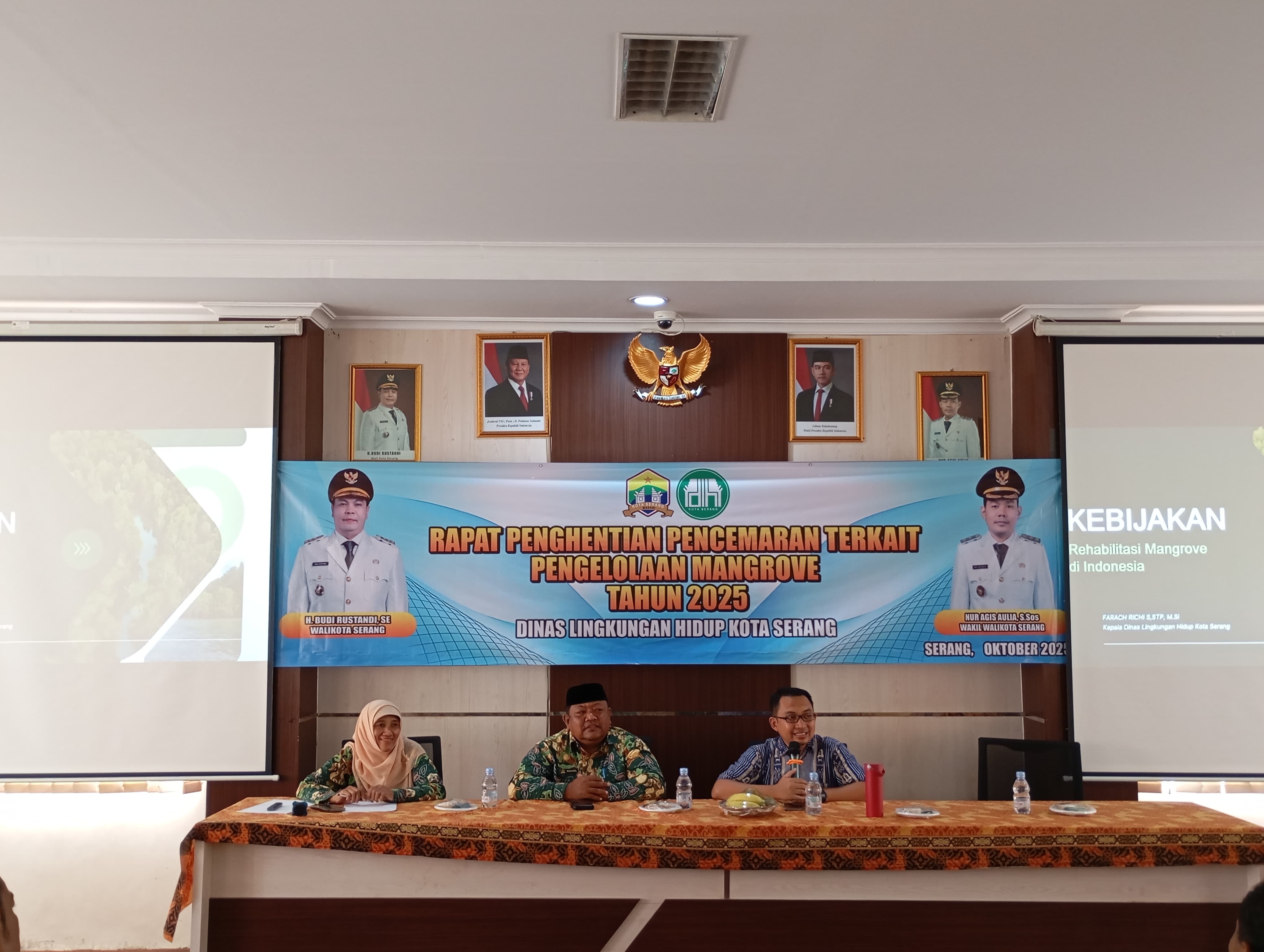 Rapat Pengelolaan Mangrove di Kecamatan Kasemen