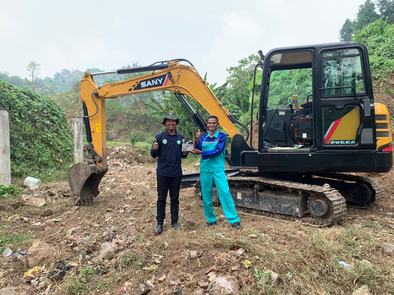 DLH Kota Serang melalui UPTD Pengelolaan Sampah Hadirkan Inovasi SISKALAT untuk Tingkatkan Keamanan Alat Berat