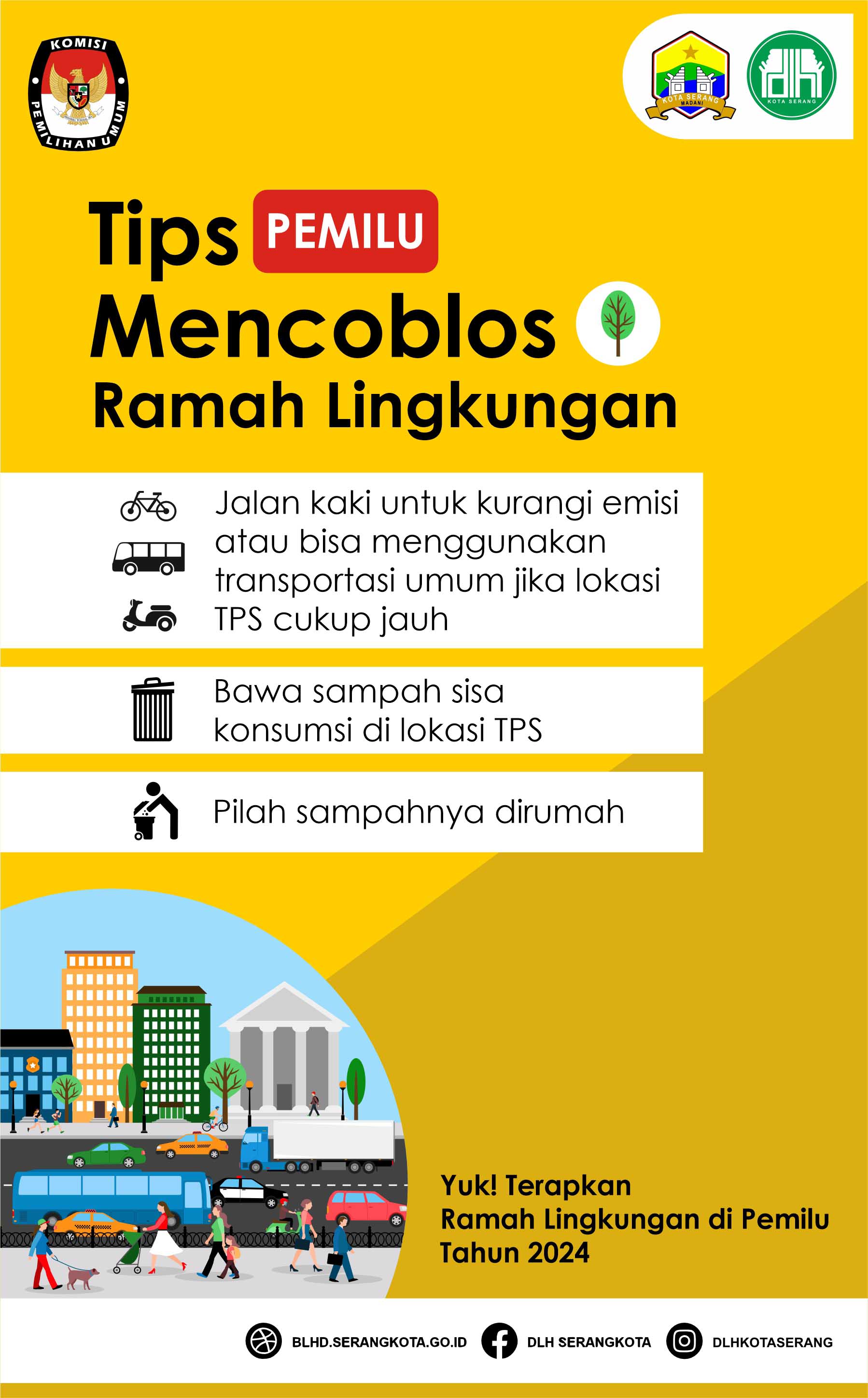 Tips Pemilu (Pencoblosan) Ramah Lingkungan