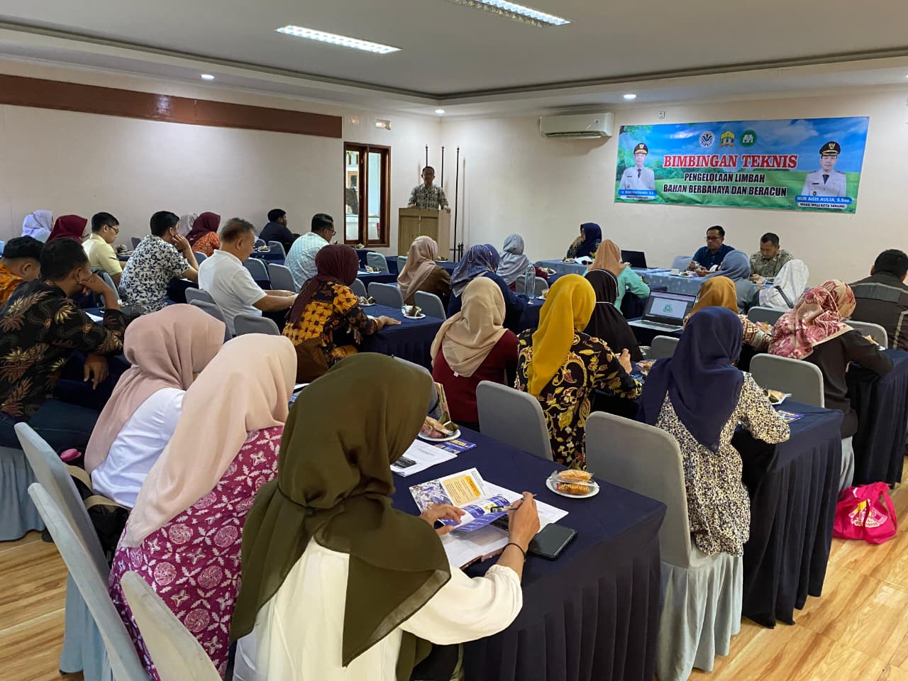 DLH Kota Serang Gelar Bimbingan Teknis Pengelolaan Limbah B3